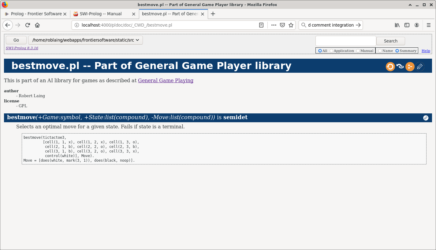 Module Page